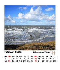 k-02 Februar 11,8x13,8 CD Kalender 2025