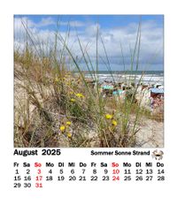 k-08 August 11,8x13,8 CD Kalender 2025