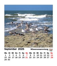 k-09 September 11,8x13,8 CD Kalender 2025