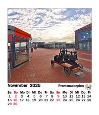 k-11 November 11,8x13,8 CD Kalender 2025