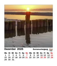 k-12 Dezember 11,8x13,8 CD Kalender 2025