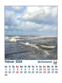 02 Februar 11,8x13,8 CD Kalender 2024